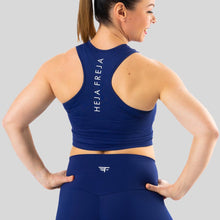 Lataa kuva Galleria-katseluun, Warrior Basic Crop Top blue